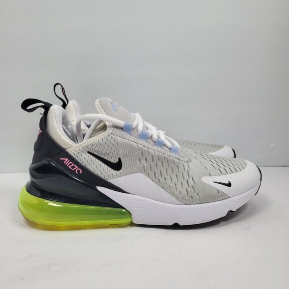 Nike Air Max 270 Pure Platinum Women's Black Gray Sneakers FJ0734-043 US Size 8 - Picture 1 of 8
